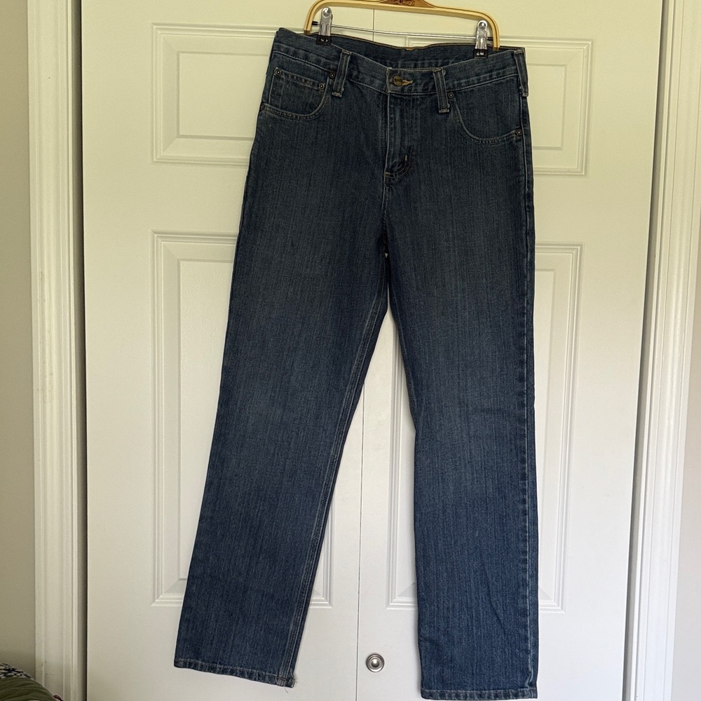 Carhartt Men's Classic Indigo Straight Jeans